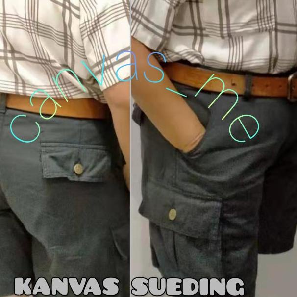 Kain Kanvas Sueding (Army-Krem) 1x1,5m - Army