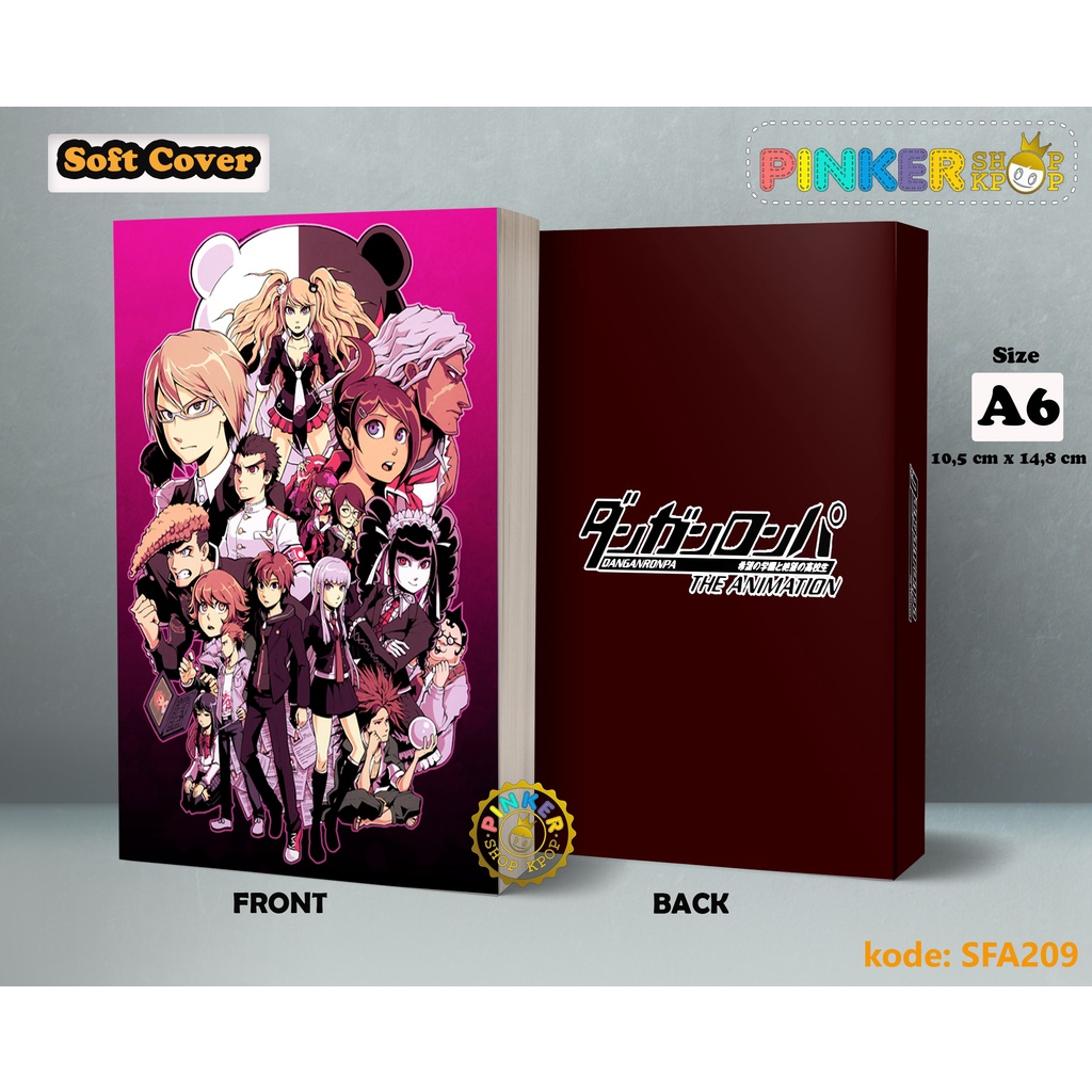 

(SFA209) Pocket Note Anime Danganronpa The Animation Softcover