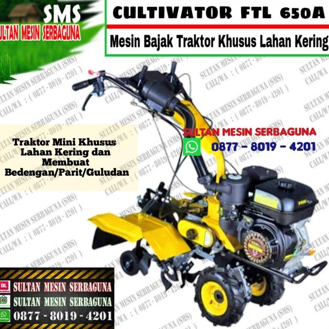 Cultivator Firman Ftl 650A | Traktor Bajak Lahan Kering Buat Bedengan