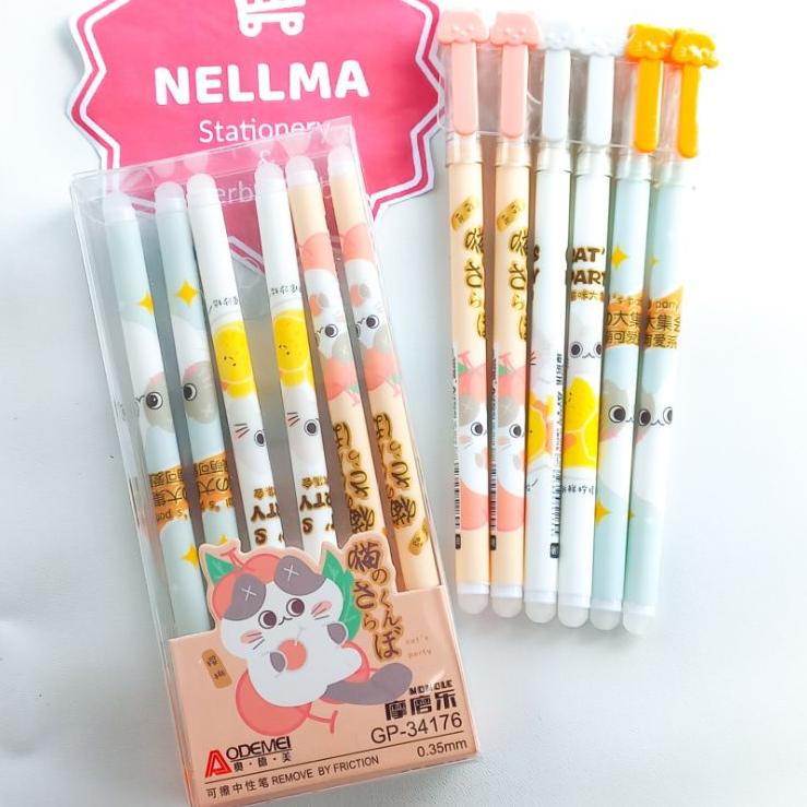 

RECOMENDED Pulpen bisa dihapus Aodemei Motif (isi 12pcs) ♯ 895