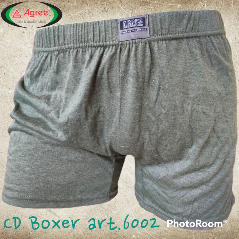 Celana Dalam Pria AGREE BOXER 6602 Karet Dalam-Kolor Pria Murah-Pakaian Dalam Pria