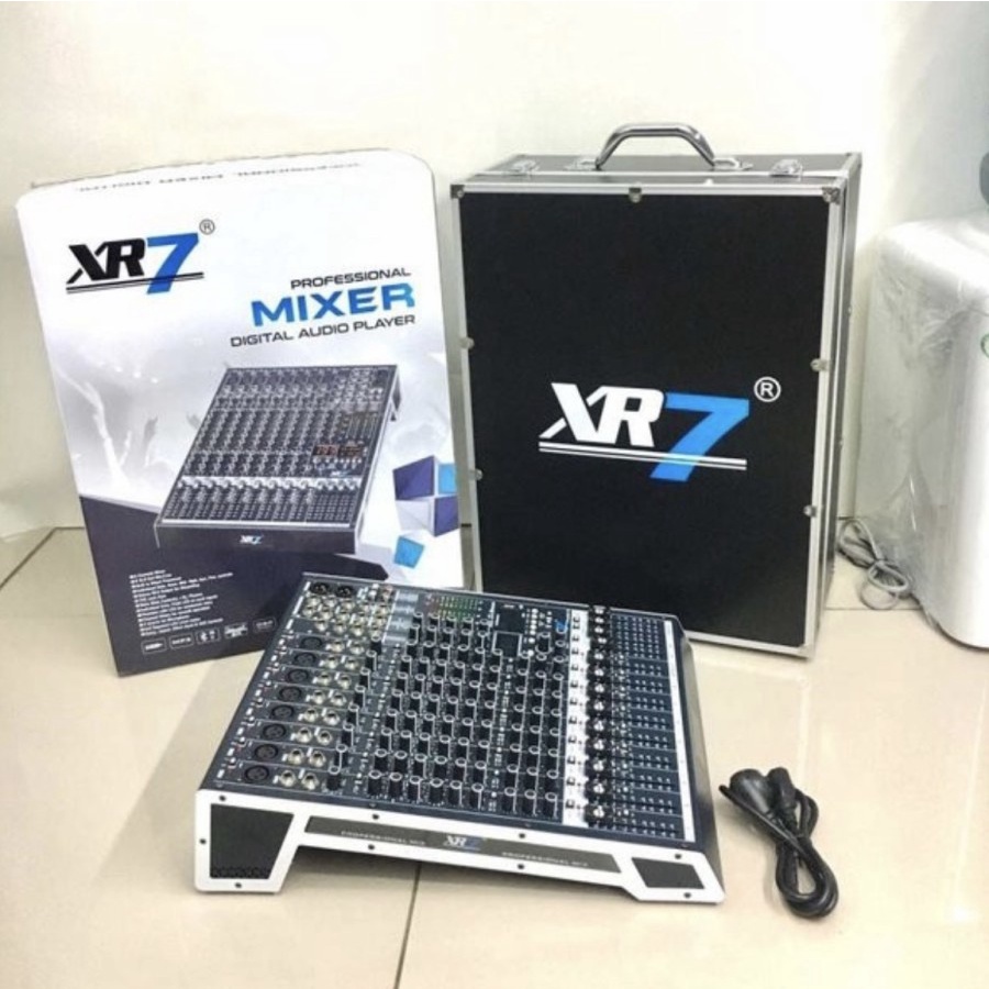 Mixer XR7 Premier 8 Original 8 Channel Bluetooth - USB