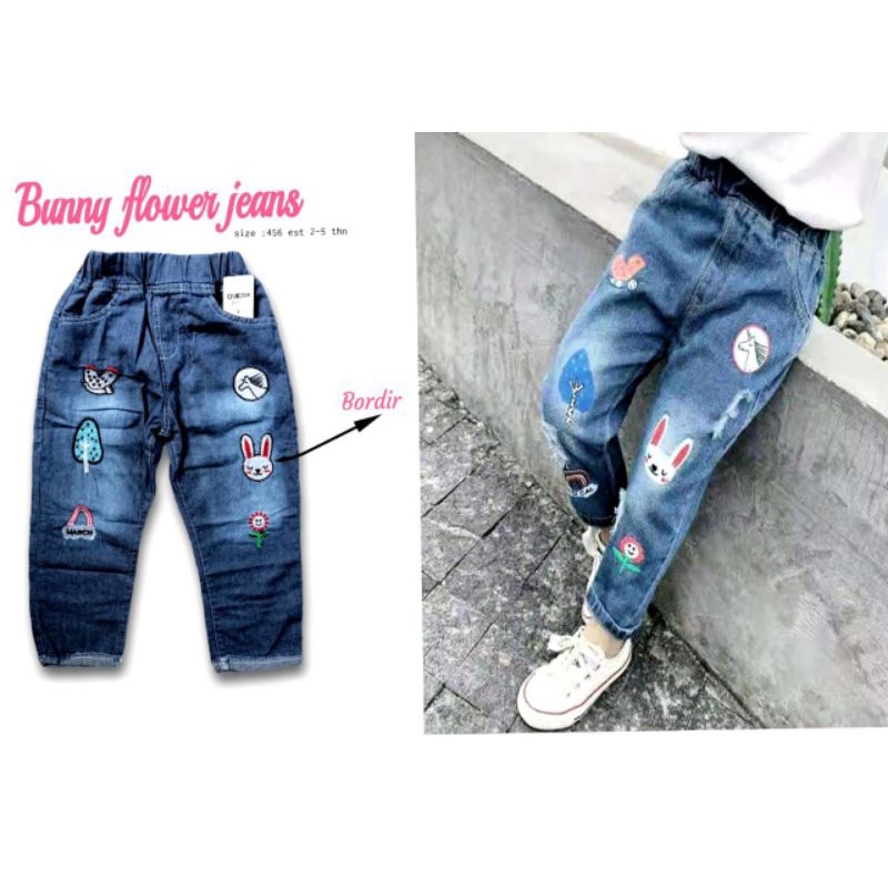 Jeans Anak Perempuan 456 (1-5 Thn)