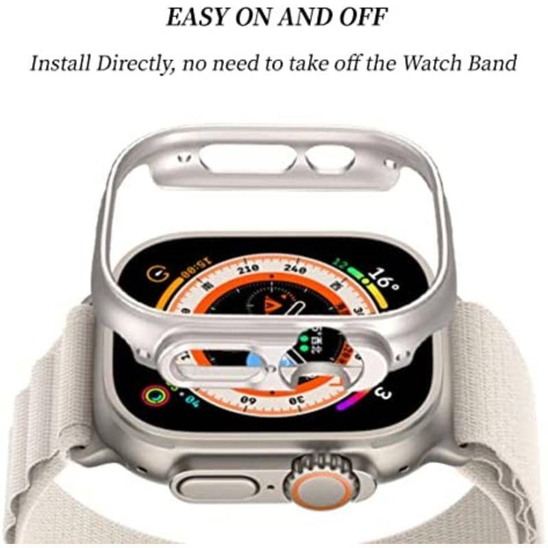 Casing Hard case PC Anti Gores Shockproof Untuk Apple Watch Ultra 49mm / iWatch Ultra 49mm