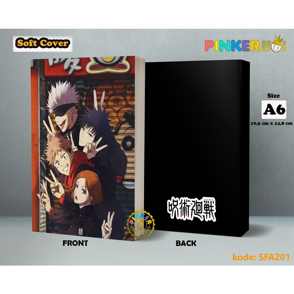 

(SFA201) Pocket Note Anime DEMON SLAYER Softcover
