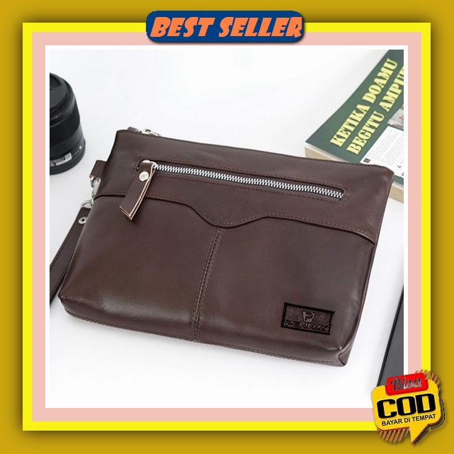 Handbag Versace Clutch Leather Tas Tangan Kulit Asli Premium Quality Balera Clutch Bags - Tas Tangan