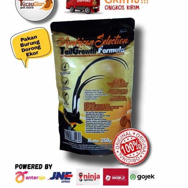 AMS Tail Growth American Selection Formula Pur Murai Dorong Ekor