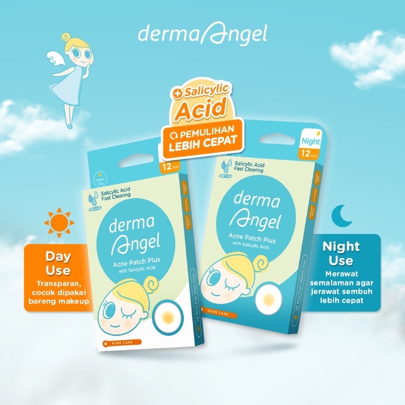 DERMA ANGEL Plus Salicylic Acid | Plester Jerawat