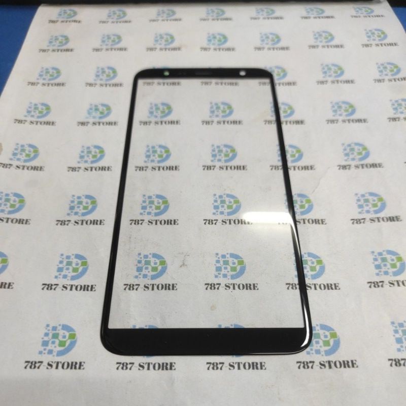 GLASS KACA LCD TOUCHSCREEN J6+ J610F J415F BLACK ORIGINAL