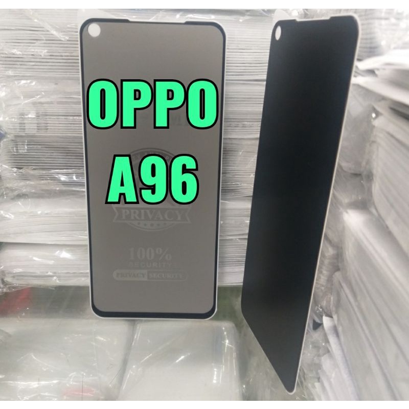 OPPO A96 TEMPERED GLASS SPY PELINDUNG LAYAR HANDPHONE