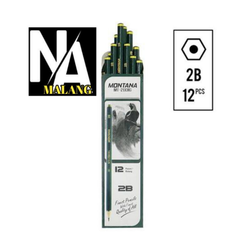 

PENSIL / PENCIL MONTANQ MY - 2801G 2B