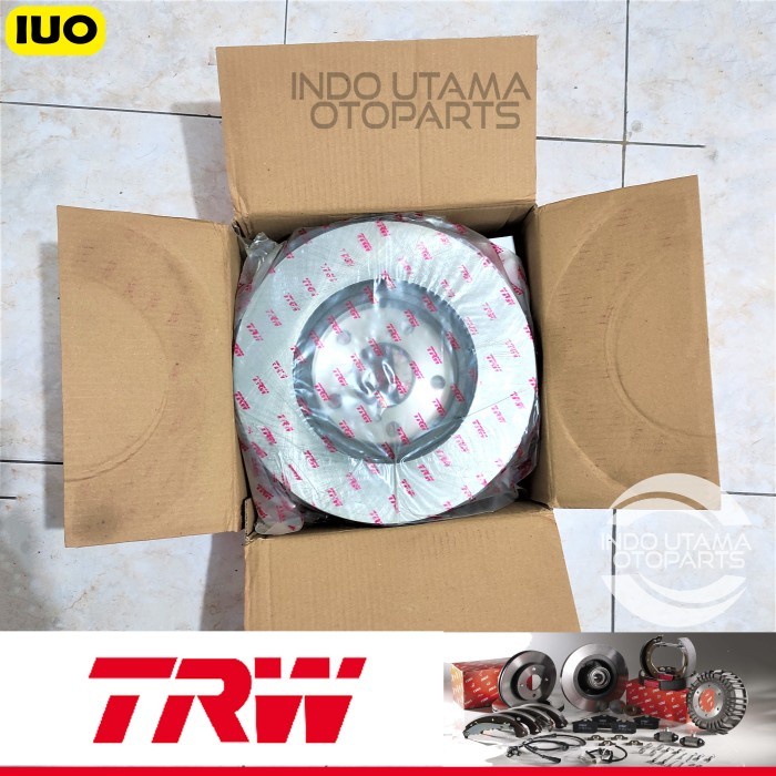 Piringan Rem Cakram Depan Hilux Revo 2016 (2pc) Disc Brake TRW DF8991