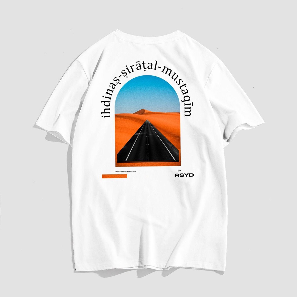 RSYD - Straight - White T-Shirt / Kaos Dakwah