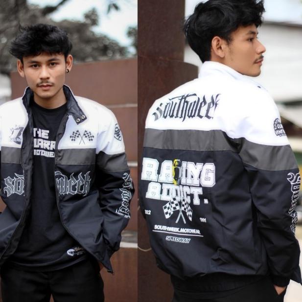 Jaket Nascar Vintage Pria Pro 01 - Nascar Jacket Vintage Memphis - NSCR.CF SW, M