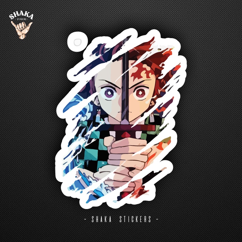 

Sticker kimetsu No Yaiba Demon Slayer Eceran Murah Sticker Anime Wibu Sticker HP Tumbler Case Laptop atau HELEM