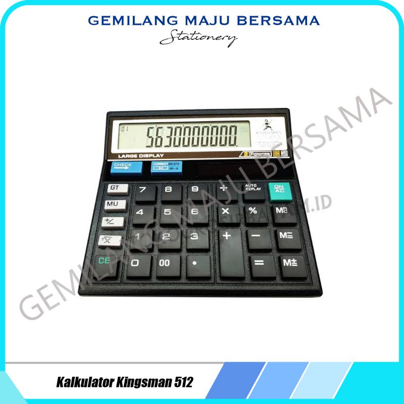 

Calculator / Kalkulator Kingsman 512