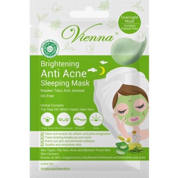 VIENNA Whitening Anti Acne Sleeping Mask