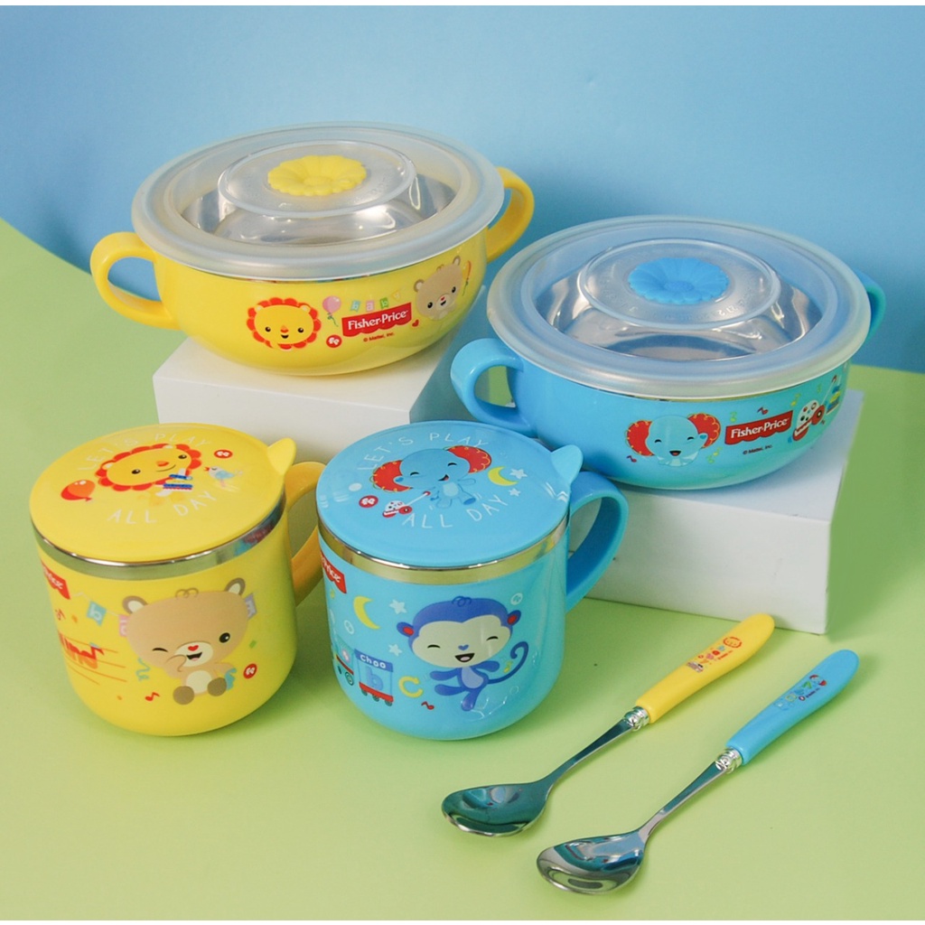 FISHER PRICE bento lunchbox/cups/termos/waterbottles/ tumblers/ tableware