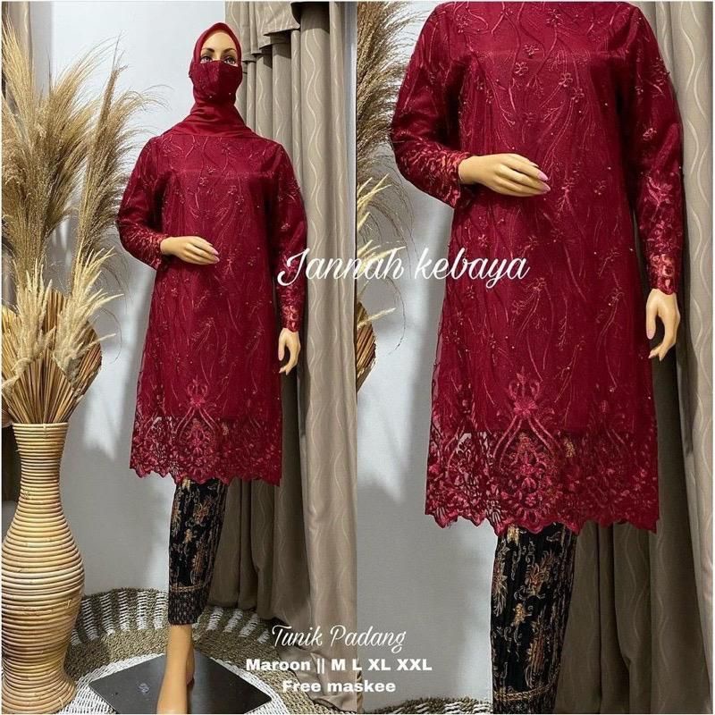 Kebaya Tunik / Kebaya Wisuda / Kebaya  / Kebaya Modern / Kebaya Muslim /Kebaya Pesta