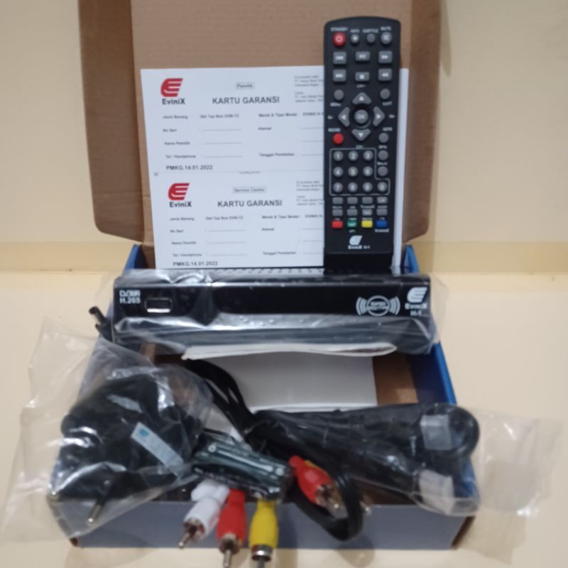 EVINIX H1 SET TOP BOX SIARAN TV DIGITAL