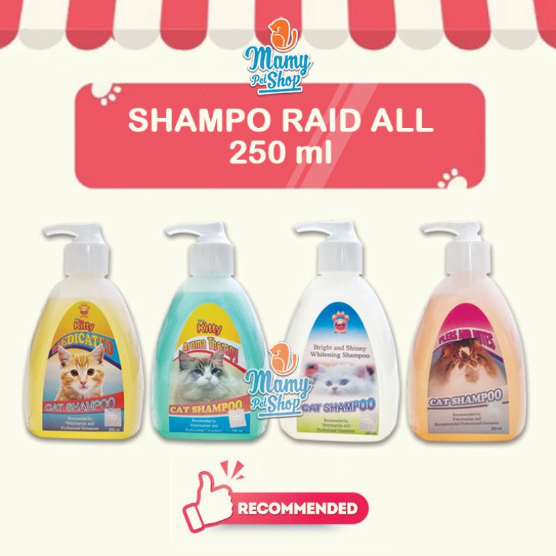 SHAMPO KUCING RAID ALL 250 ml