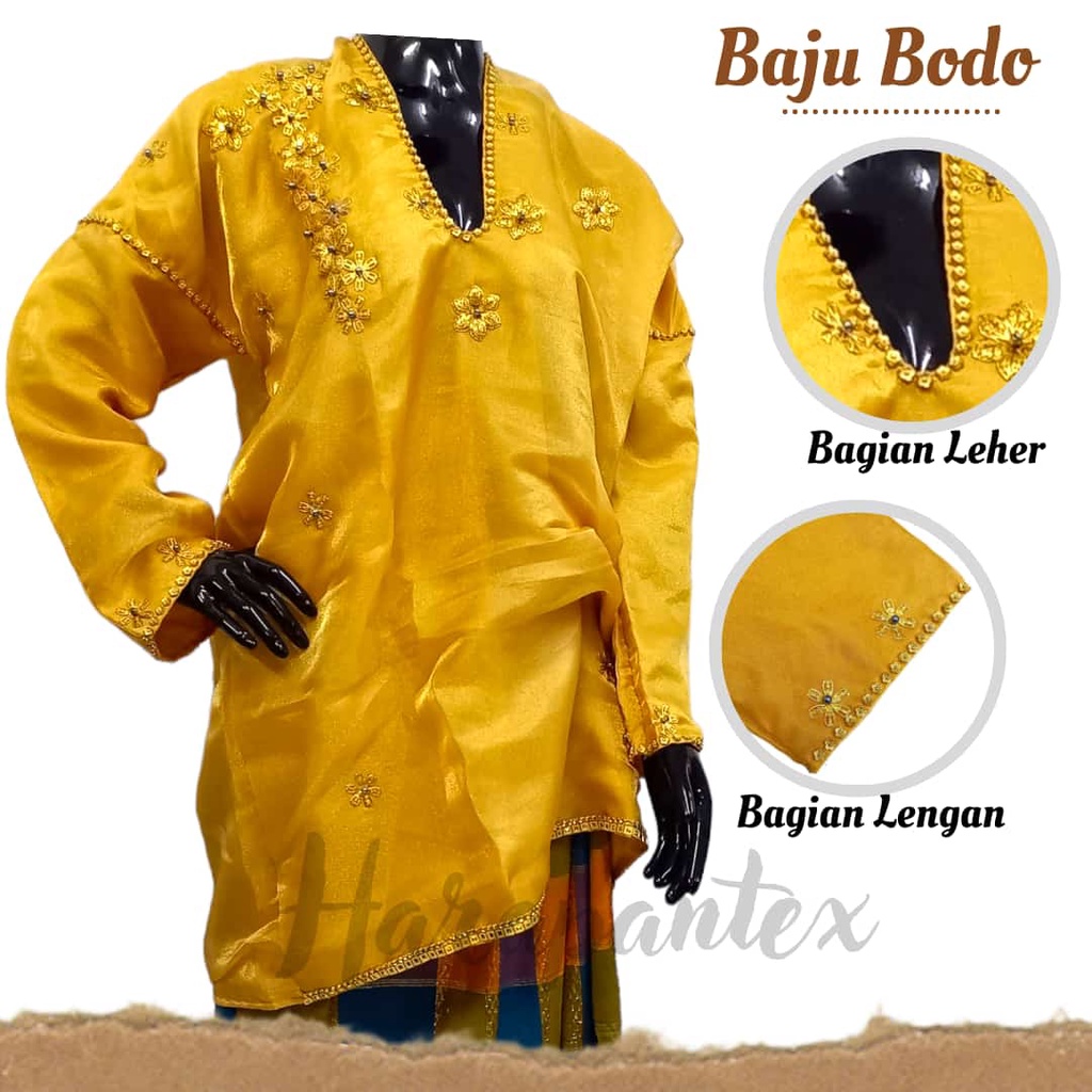 Baju Bodo Adat/Baju Anging Mammiri/Baju Organza/Bugis Makassar