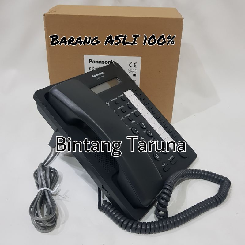 Telepon Kabel Panasonic KX-AT7730 Proprietary Keyphone Panasonic KX-AT7730 Telepon AT7730 (Hitam)