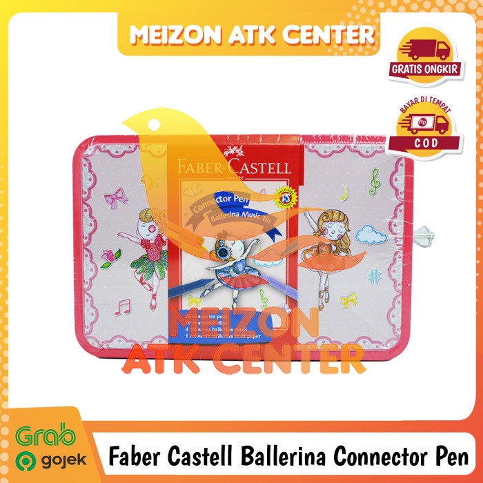 

Balerina Connector Pen 25 Warna Faber Castell 155095 Spidol Balet Nari