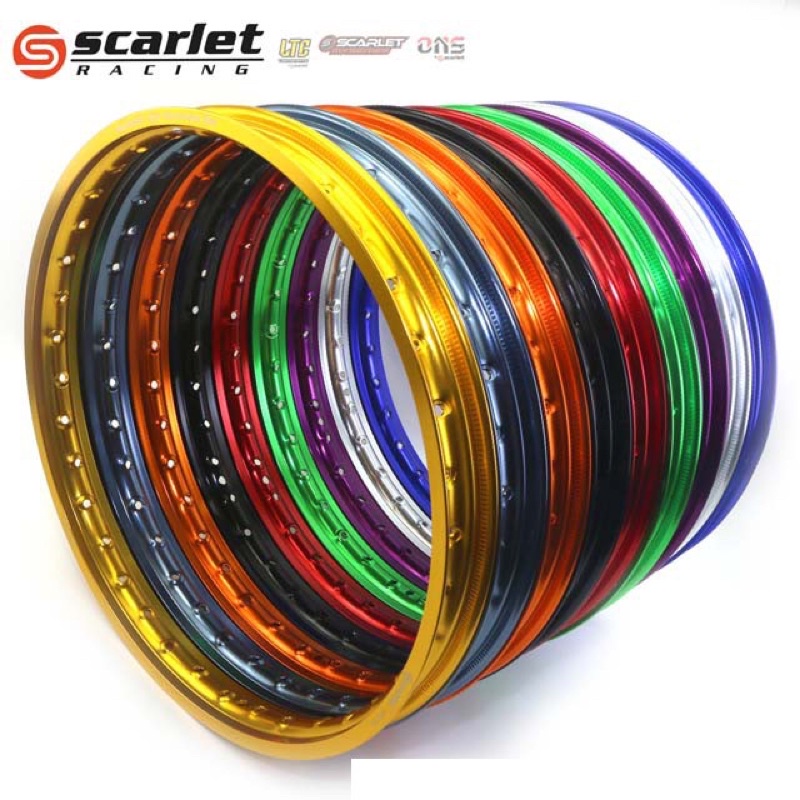 Velg Pelek Rim Aloy Scarlet Rosi Tdr RING 18 Ring 17 RING 14 140 160 185 215