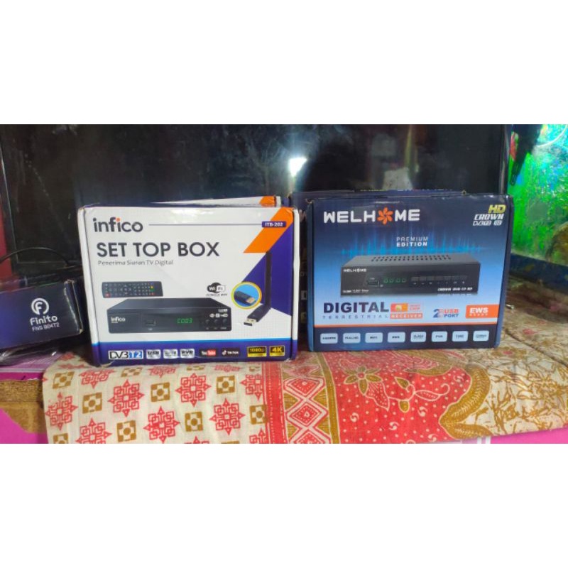 STB (set top box) DIGITAL/BUAT TV TABUNG/TV LED/ANALOG