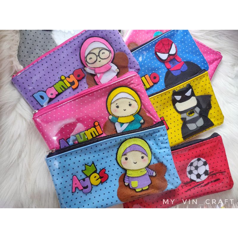 

Pouch pensil /tempat pensil /alat sekolah