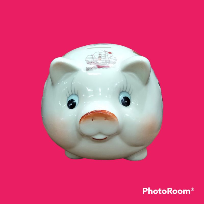 Celengan Keramik Model Pig