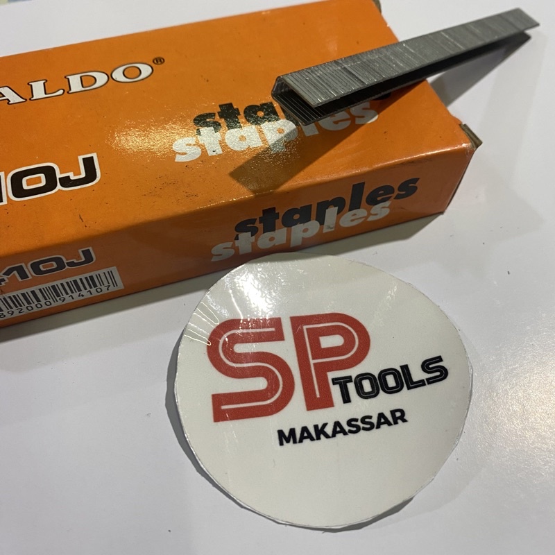 

MATA STAPLES U 4x6MM / PAKU TEMBAK MODEL U / ISI PELURU AIR NAILER STAPLER 410 ALDO