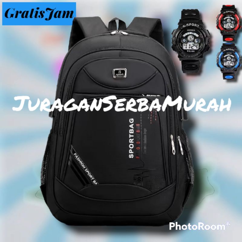 Tas Ransel Sekolah Anak Laki-laki &amp; Perempuan Ukuran Besar Murah