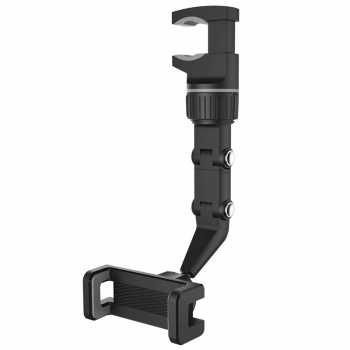 Holder Smartphone Handphone Mobil Multifungsi Putar 360 Derajat / Stand Holder Penjepit Penyangga Hp Meja Rak Gagang Pintu / Holder HP Jepit Spion Tengah Mobil Universal Handphone Stand Car Phone /Car Holder Penahan Handphone Di Kaca Mobil Kursi Serbaguna