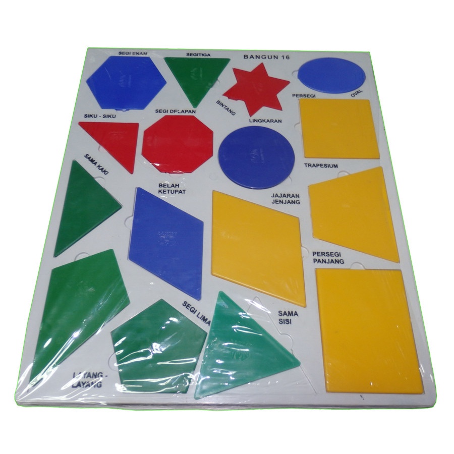 

Bentuk Bangun Datar Untuk Belajar Anak PAUD TK SD BESAR