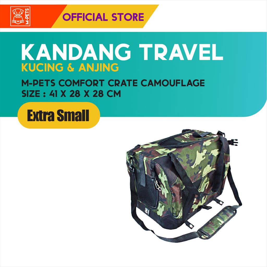 M-Pets Comfort Crate Size XS / Kandang Travel Rangka Besi