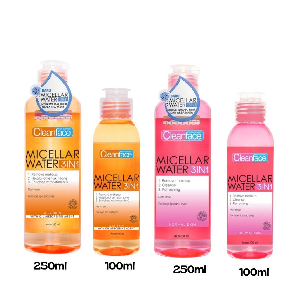 PURBASARI Cleanface Micella Water 3in1