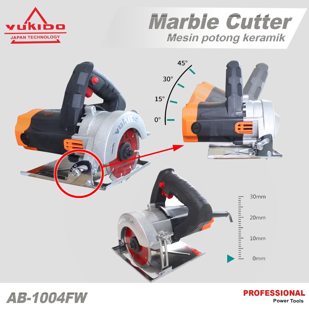 ORIGINAL Marble Cutter / Mesin Potong Keramik - YUKIDO