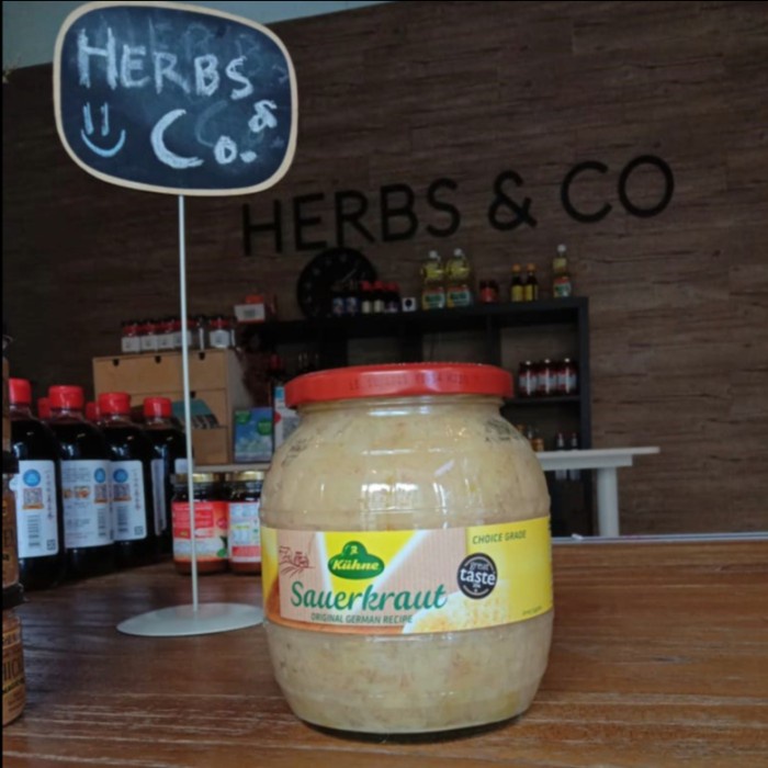 

KUHNE BARREL SAUERKRAUT / FERMENTED CABBAGGE 850 GR