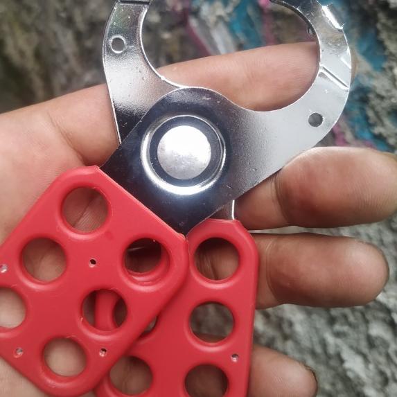 

STEEL LOCKOUT HASP W/TAB