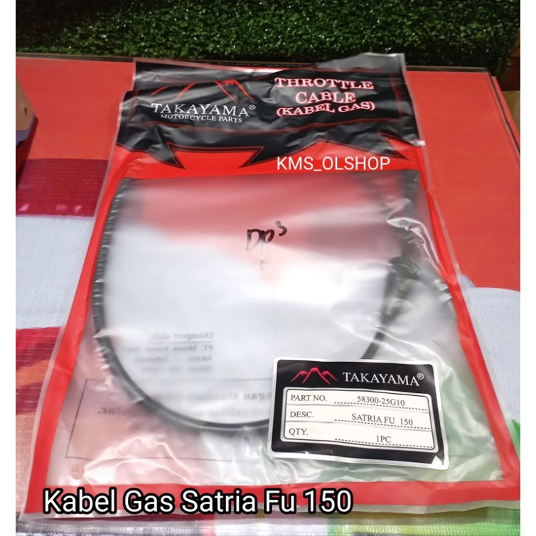 Kabel Gas Tali Gas Satria Fu 150 Merek Takayama 58300-25610