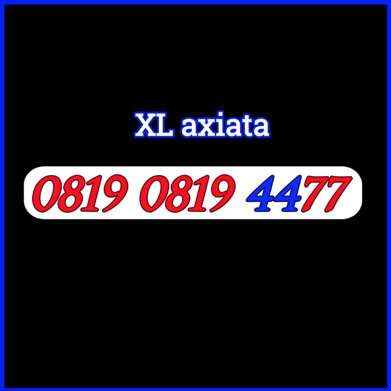 Nomor Cantik XL triple- Kartu perdana XL 6996