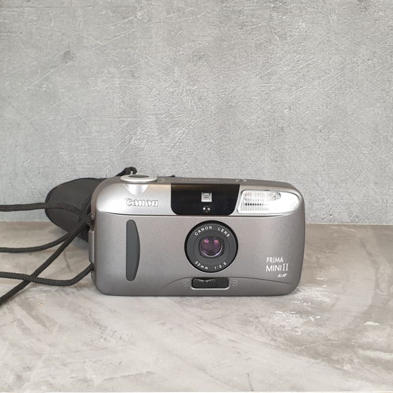 CANON PRIMA MINI II Flash ON LIKE NEW  KAMERA FILM KAMERA ANALOG