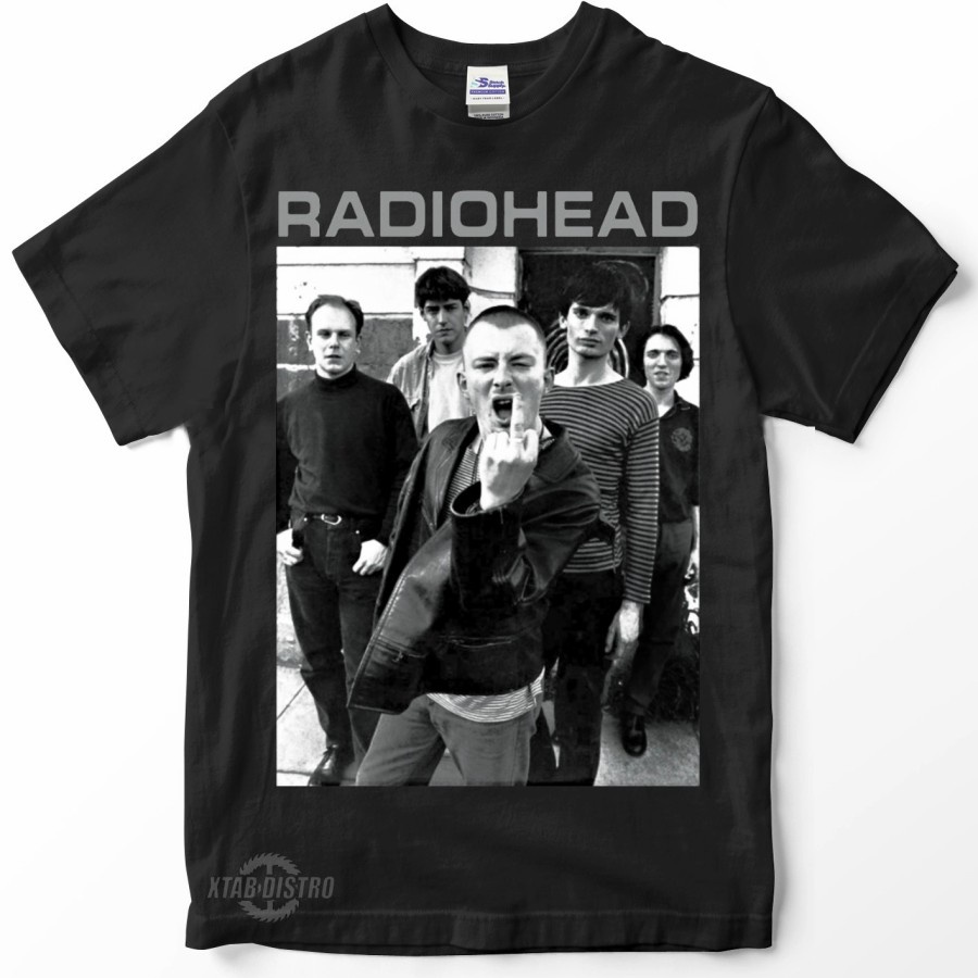 Kaos RADIOHEAD / Premium Tshirt Radiohead / Screamous Erigo Uniqlo Hnm