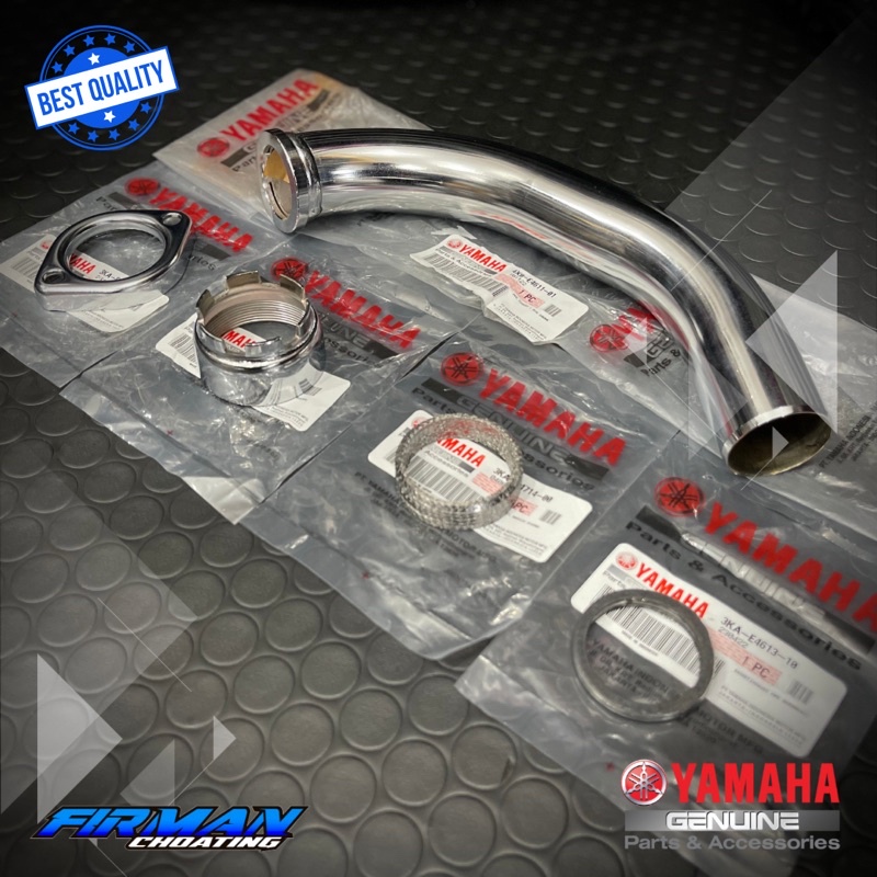 PAKET LEHERAN CINCIN ATAS BAWAH SET PERPAK KNALPOT RX KING RXS RXK YT115 ORIGINAL (SEPAKET)
