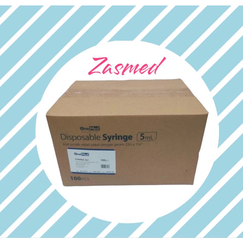syringe 5cc onemed/ Spuit 5cc Onemed