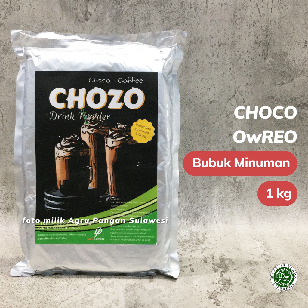 

Bubuk Minuman COKLAT O 1kg | Cokelat Chocolate Choco Drink Powder Premix Instan - Indo Powder