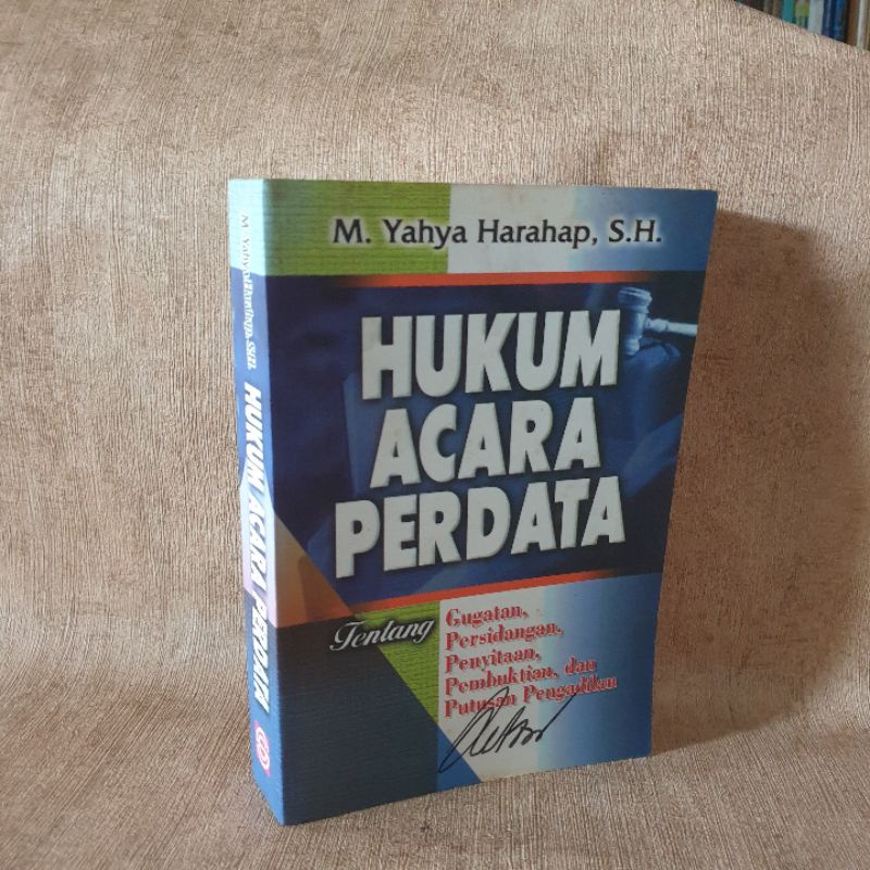 Jual Buku Hukum Acara Perdata - M Yahya Harahap - Original | Shopee ...