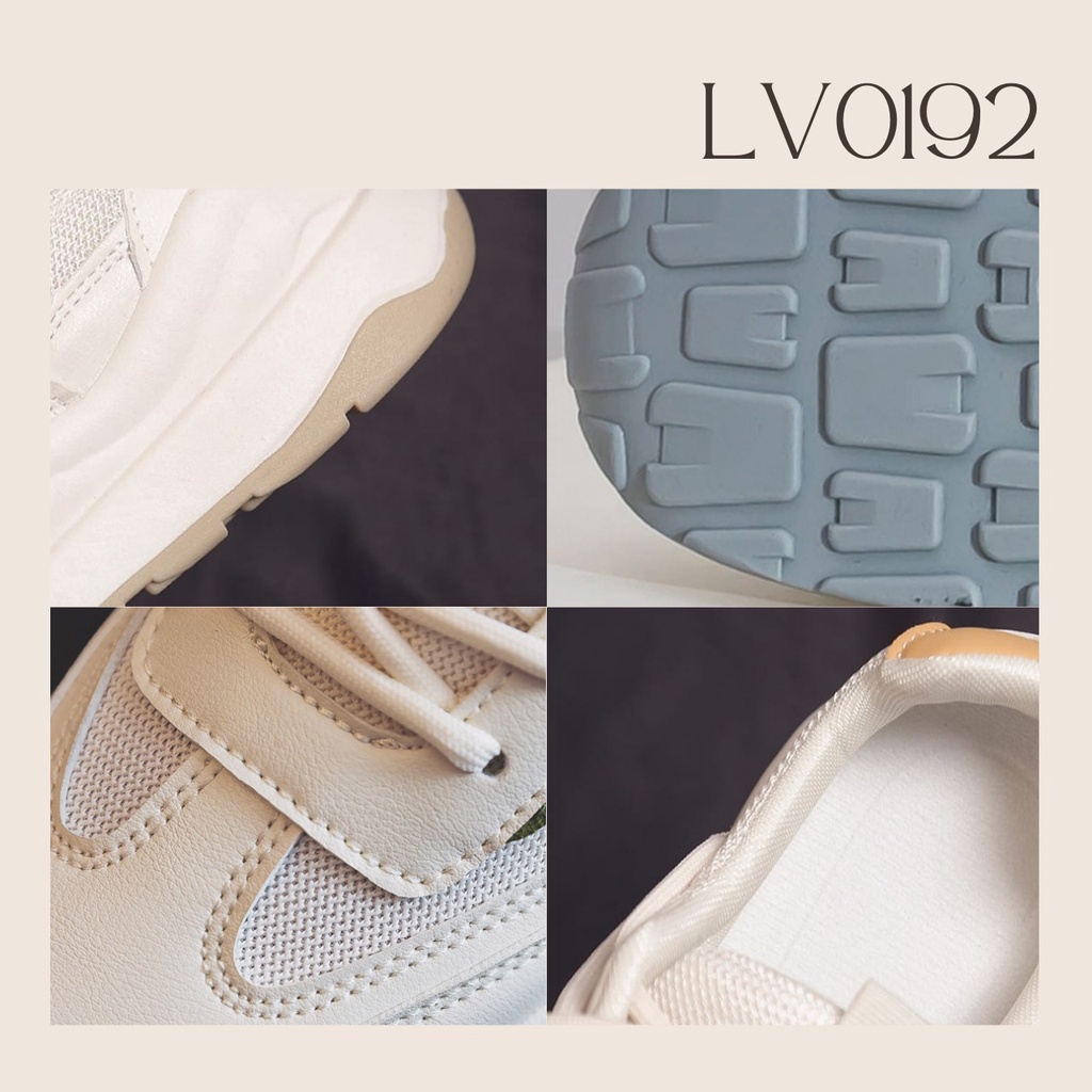 SHOEGALLERY SUDAH BOX  LV0192 Sepatu Sneakers Wanita Import Fashion ATHLETI